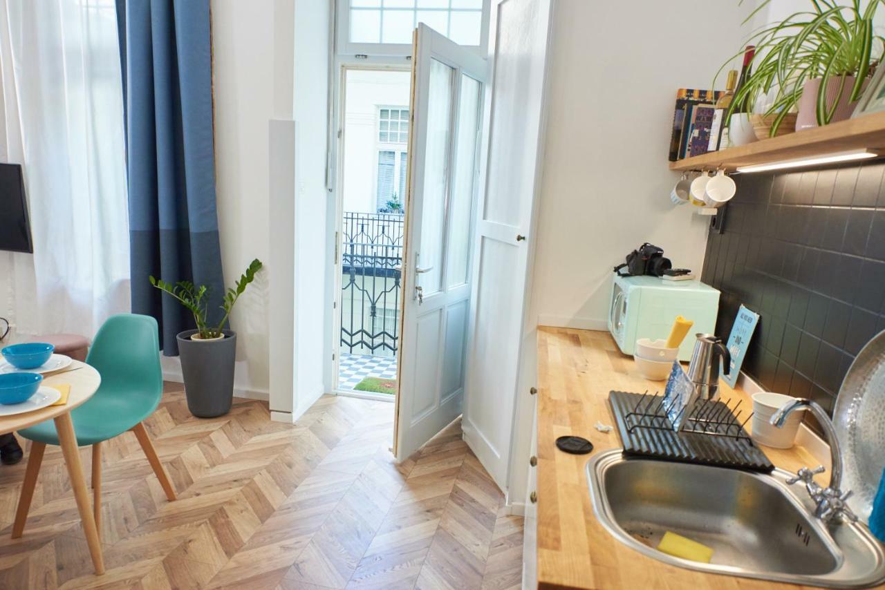 דירות בודפשט Self Check-In Cozy Stylish Flat By Vaci Street מראה חיצוני תמונה